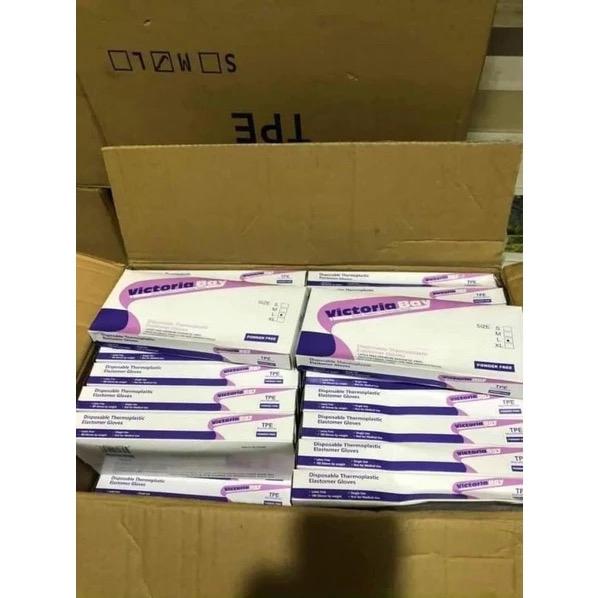 Product Introduction of Combo 3 hộp 300 Găng Tay Nấu Ăn Siêu Dai Victoria Bay TPE 7