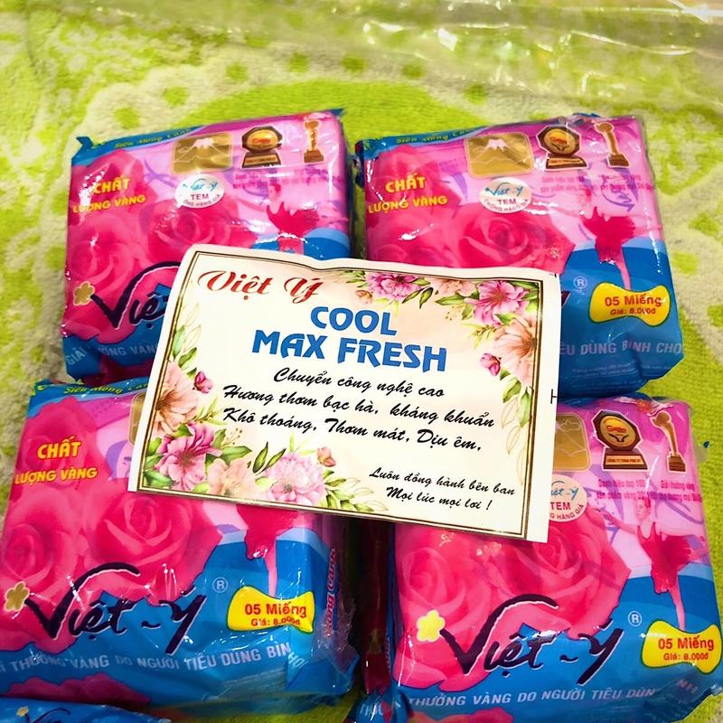 combo 10gói băng vệ sinh việt ý công nghệ mới hương bạc hà the mát