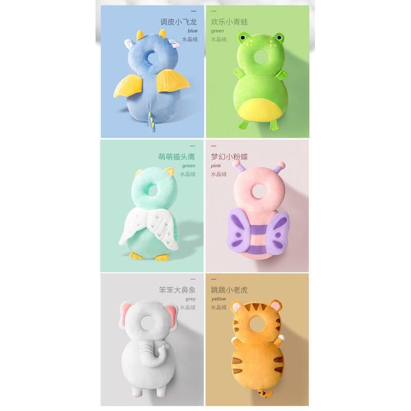 Product Introduction of New Style Shock-resistant Pillow Summer Toddler Headrest Baby Anti-collision Head Protection Pad 6