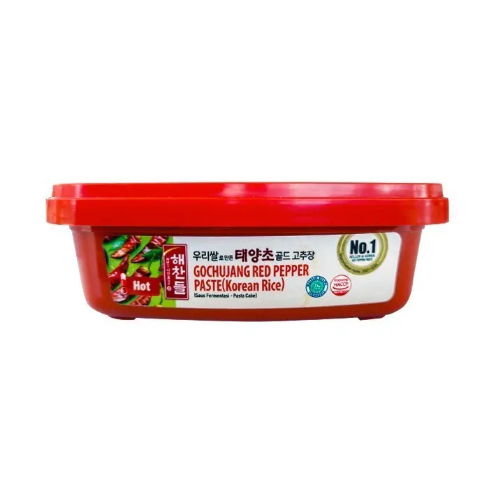 Gochujang Haechandle Halal Saus Korean Red Pepper Paste 200Gr Bahan Sauce Instan 3