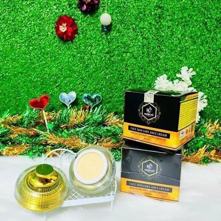 Kem Dưỡng Trắng Giảm Mụn Huỳnh Đỗ Cho Da Mềm Mại Và Sáng Hồng Chăm sóc da mụn Chất chống oxy hóa tretinoin cream Làm Đẹp Da Skincare Nữ