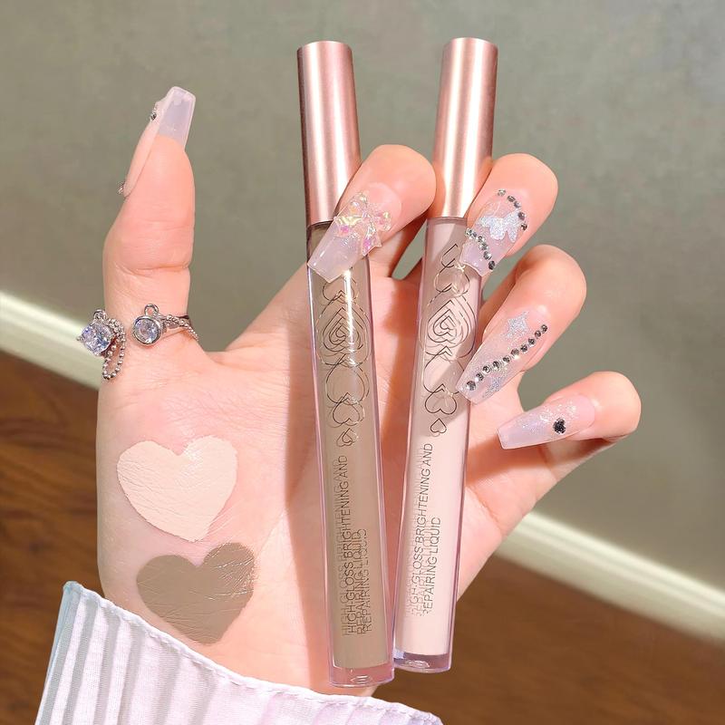 Highlight Concealer Stick, Makeup Highlighter Stick, Makeup Cream for Contouring, Highlighting, Concealing, Shadow Drawing, Portable Makeup Cream Stick 2