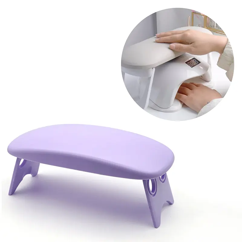[COOL]Folding Nail Hand Manicure Rest Arm Stand Pillow Cushion Holder Table Desk Armrest Sponge Support Mat Polish Tool Practice Salon