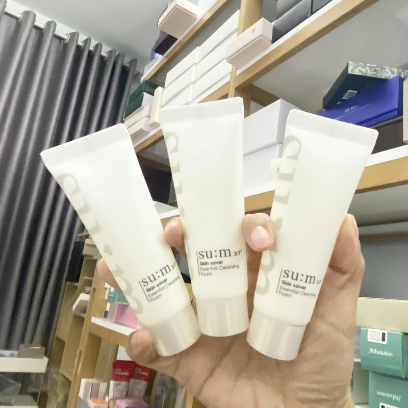 [Combo 3 tuýp] Sữa rửa mặt làm sạch sâu và dịu nhẹ cho làn da sum S.kin