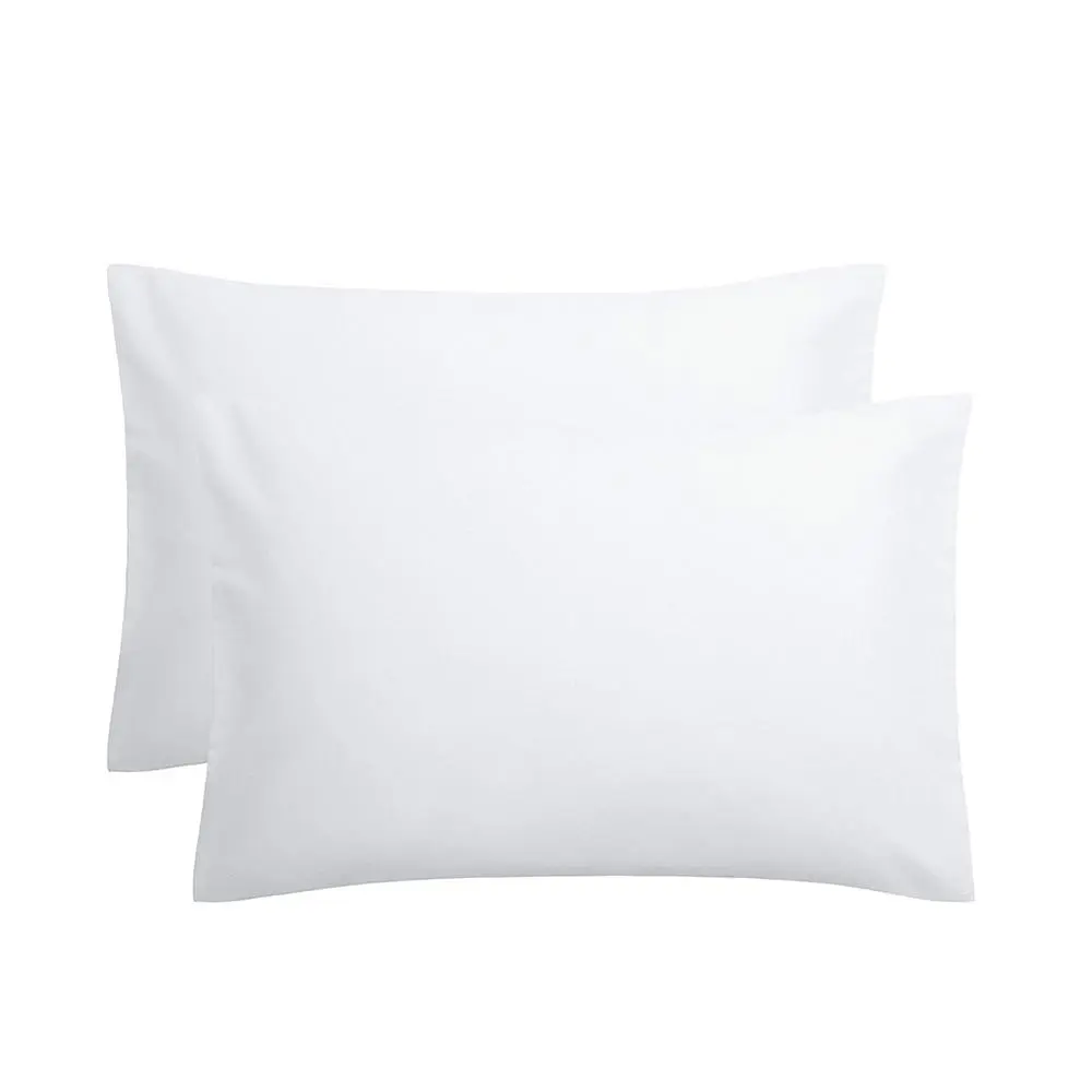 Multi-size Bedding Soft Pillowcase without Filler, 2 Counts/set Solid Color Room Accessory Pillowcase, Breathable Pillow Cover for Home Bedroom Hotel Pillows