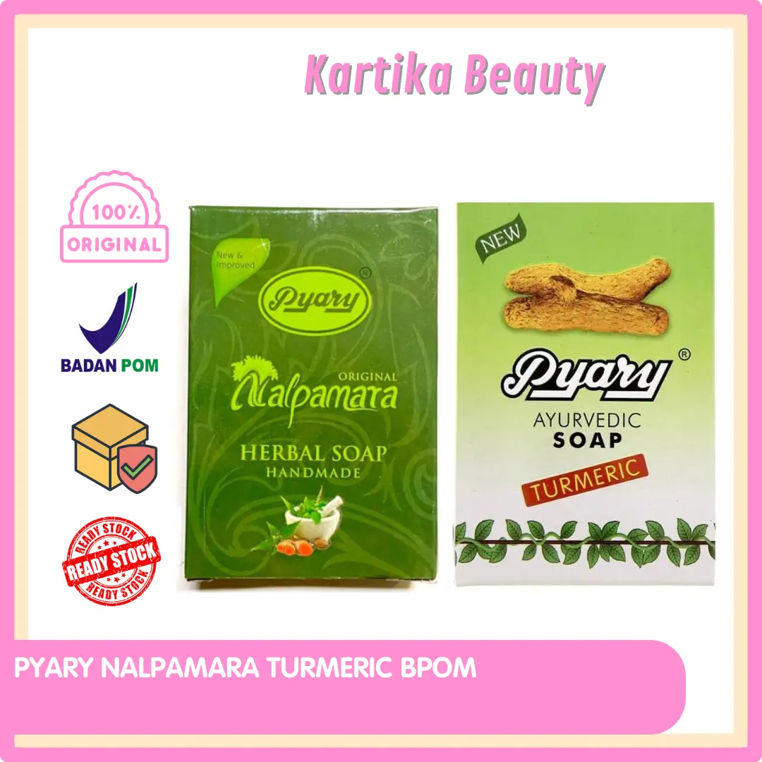 PYARY NALPAMARA TURMERIC SABUN PENCERAH BADAN PEMUTIH SABUN ARAB