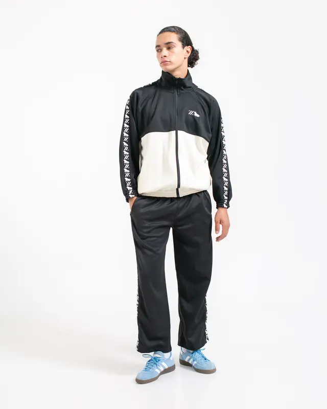 DELIRIUM x ZALNANDO Jaket Tracktop dan Track Pants Contrast Colourblock 1