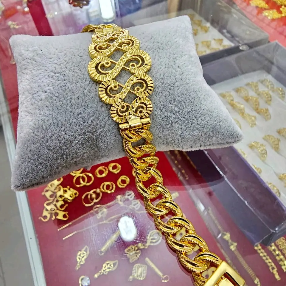 Gelang Rantai Plat Itik -Harian Simpel
