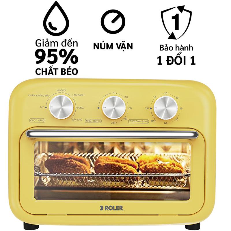 Nồi chiên không dầu đa chức năng 12L Roler RA-3112.BH 2 năm. 1 đổi 1 trong 90 Ngày 0