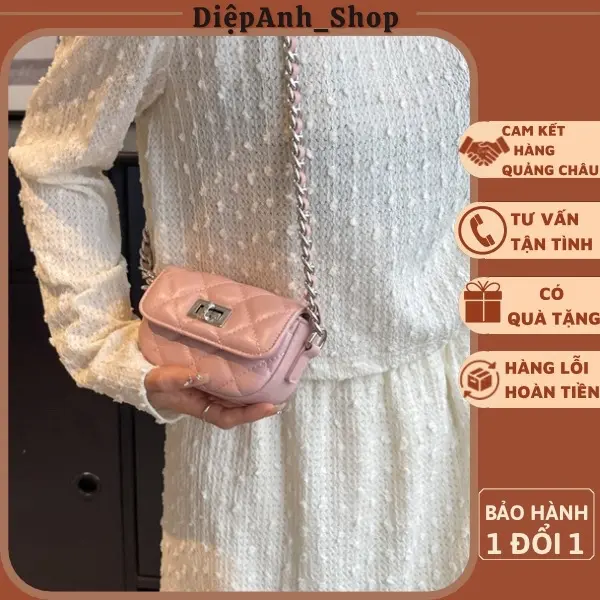 Túi xách nữ đeo vai đeo chéo thời trang cá tính mẫu mới sz 13 - 19 hàng quảng châu cao cấp T283 Bag Women 3