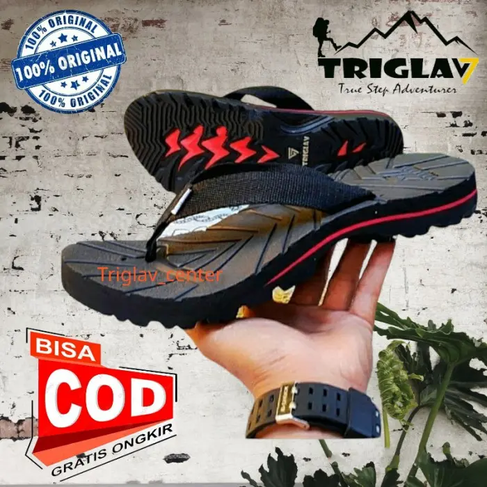 R✓BS SANDAL JEPIT PRIA ORIGINAL/SANDAL DISTRO PRIA/SANDAL TRIGLAV ORIGINAL X✪Q1 4
