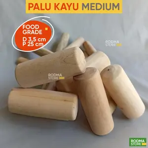 Palu kayu ecoprint ukuran SEDANG palu pounding ecoprint pinata hakim