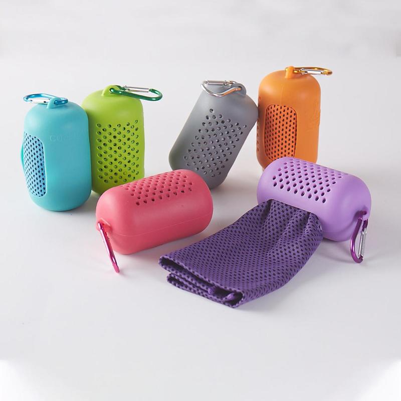 Product Introduction of Portable Cooling Towel, 1 Count Soft & Breathable Ice Towel for Yoga, Sport, Running, Gym, Workout, Camping, Fitness, Workout & More Activities, Christmas Gift 16