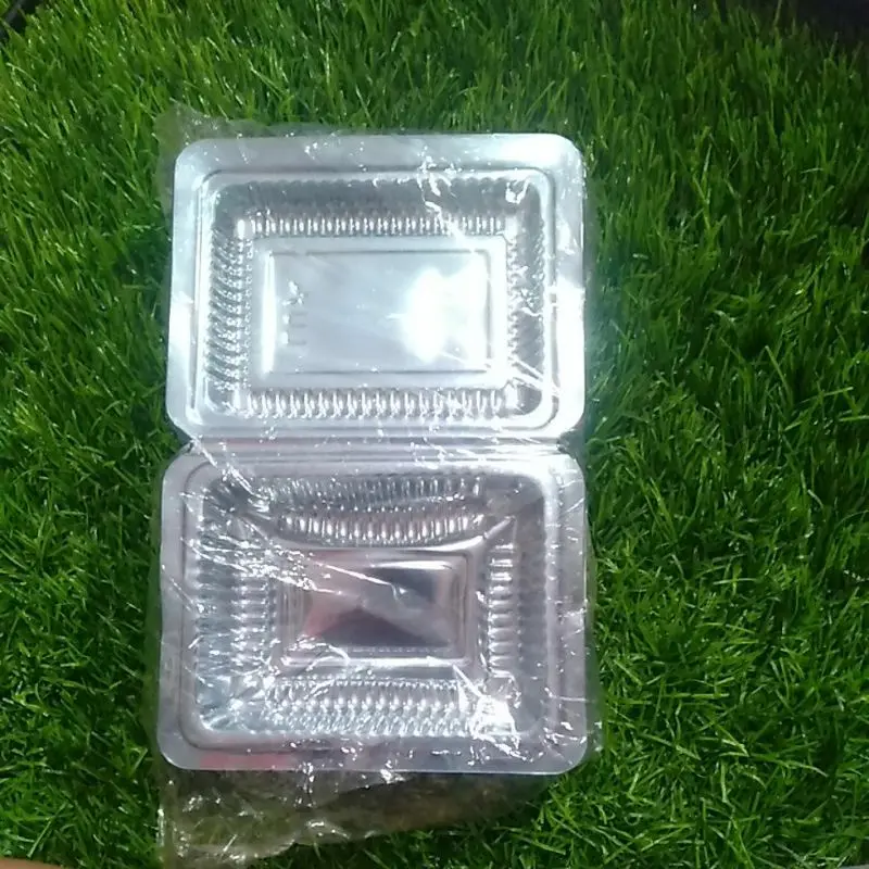 Isi 100pcs mika plastik luk ukuran 5t kota tempat kue 0