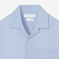 Gambar TENUE Kemeja Camp Collar Lengan Pendek - Office Hours - Blue Sky - L dari Tenue de Attire Kota Administrasi Jakarta Selatan 4 Tokopedia