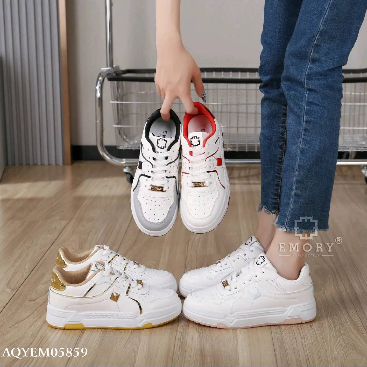 EMORY CARLINA AQYEMO5859 #SEPATU SNEAKERS caycelbagshop Casual Shoes