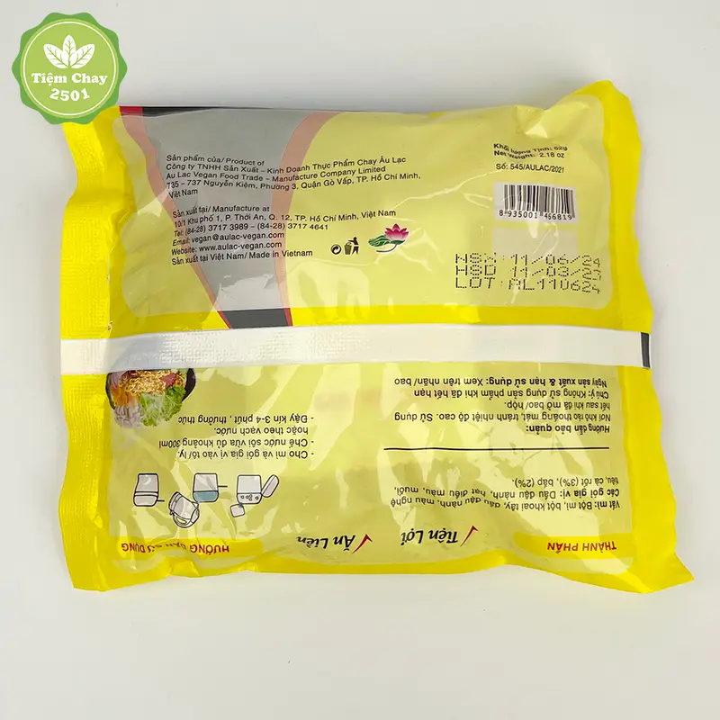 Mì tôm chay | Thực phẩm chay ngon sạch, đồ chay | Tiệm Chay 2501 7