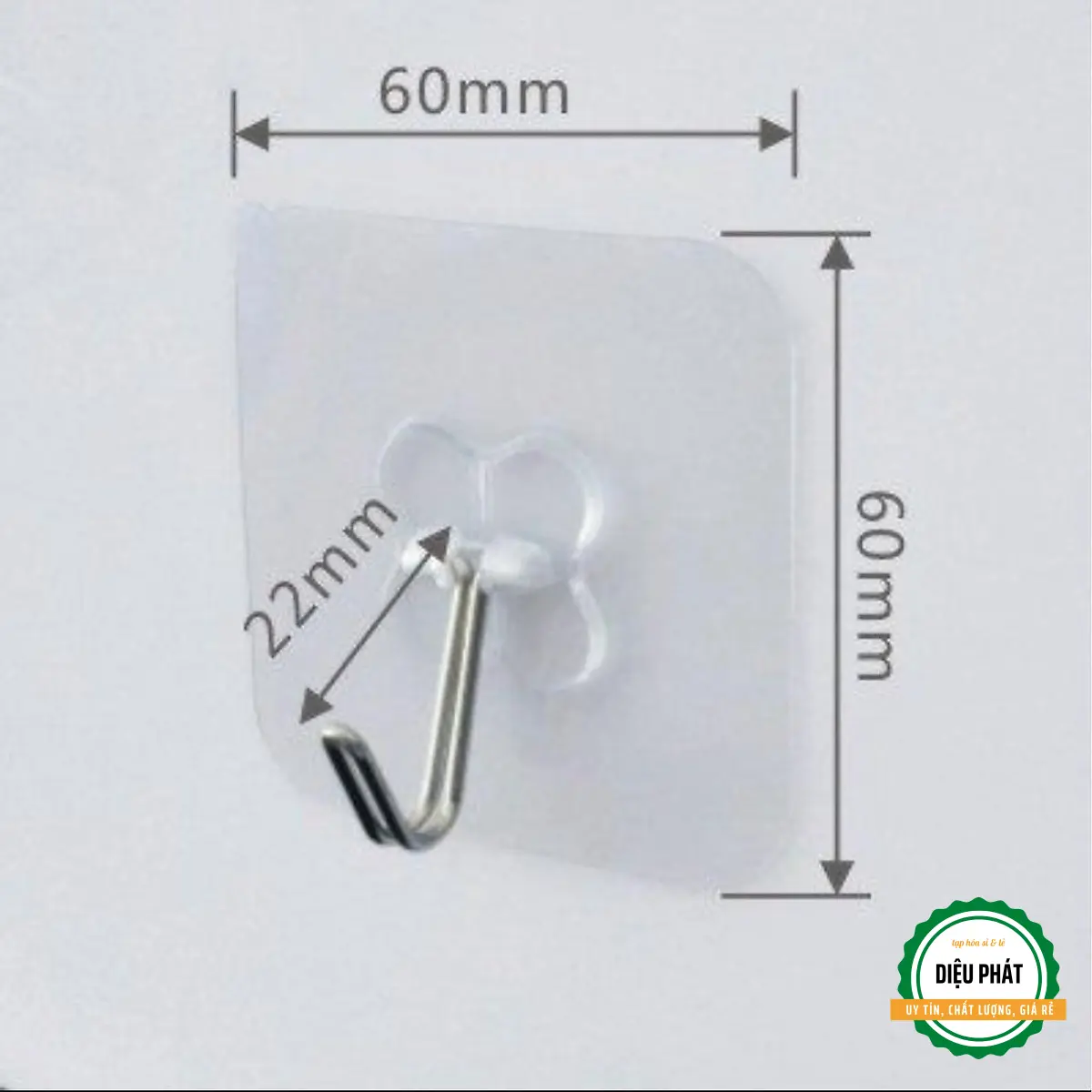 Móc Dán Tường, Móc Treo Siêu Dính Chịu Lực - Dưới 5kg