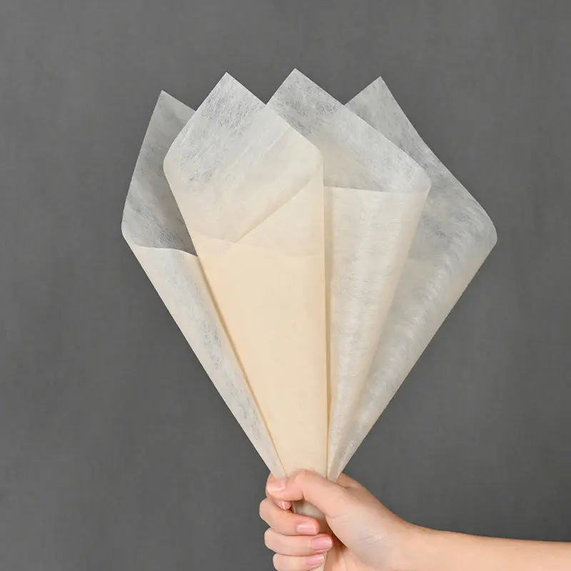 Giấy Đóng Gói Hoa, Trong Mờ, Lót Bông Sữa, Thích Hợp Để Bó Hoa, Đám Cưới, Trang Trí Màu Sắc Mềm Mại, Giấy Đóng Gói 6