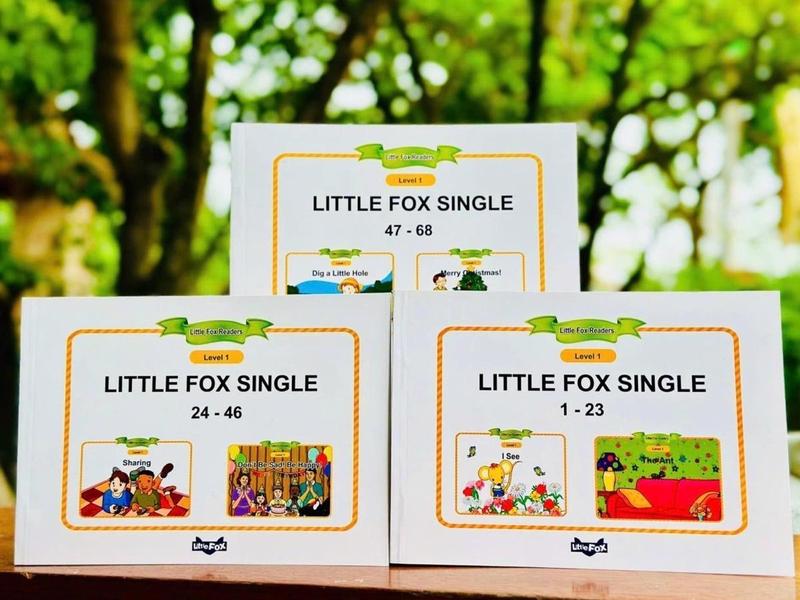 Sách - Little Fox Single Stories level 1 - in gộp 3 cuốn