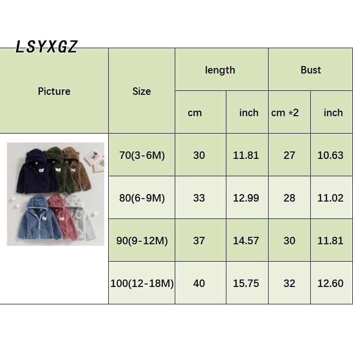 Product Introduction of Girl Boy Winter Fuzzy Coat, 3D Bear Hooded Jacket Zipper Outerwear 0