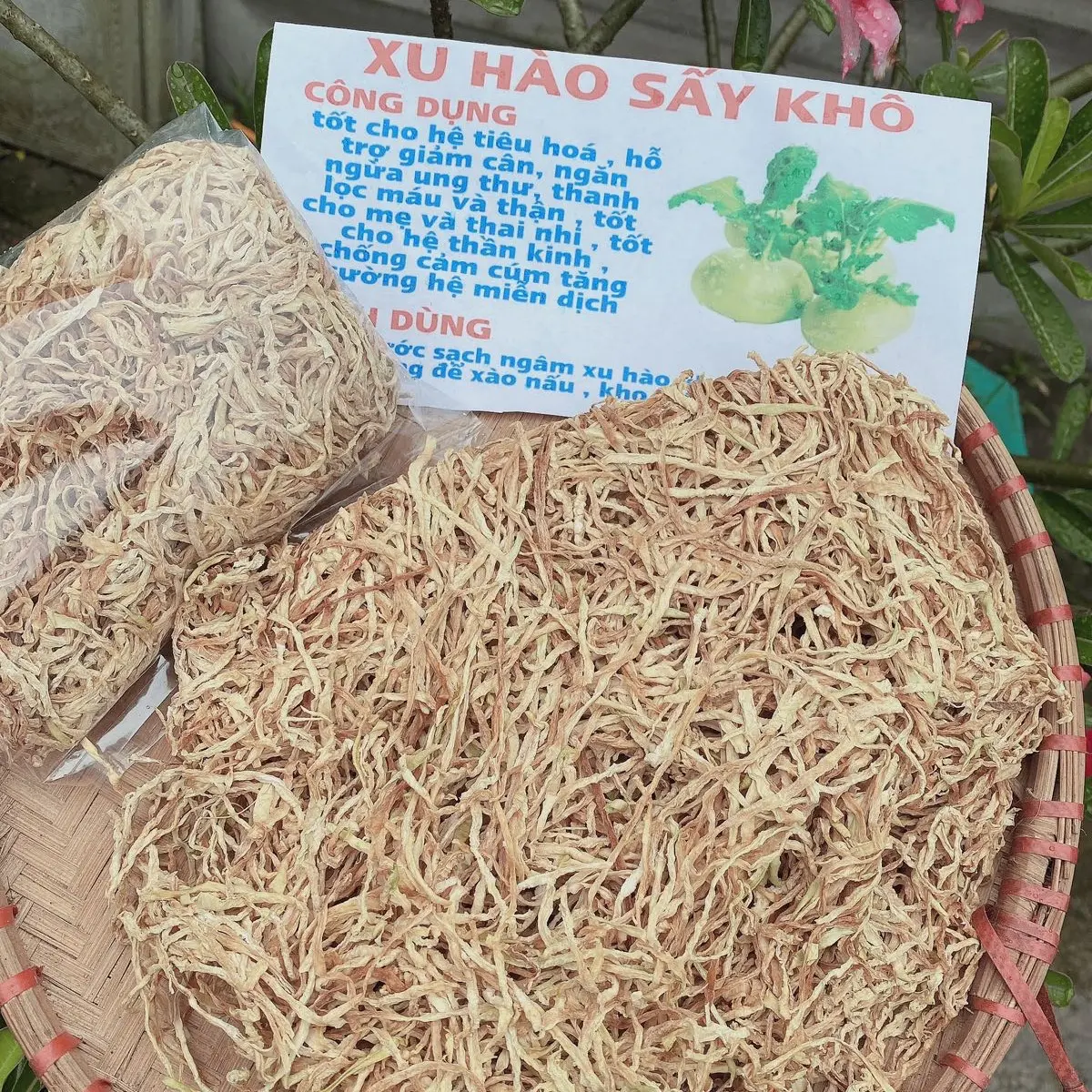 1kg xu hào sấy khô (hữu cơ) Food