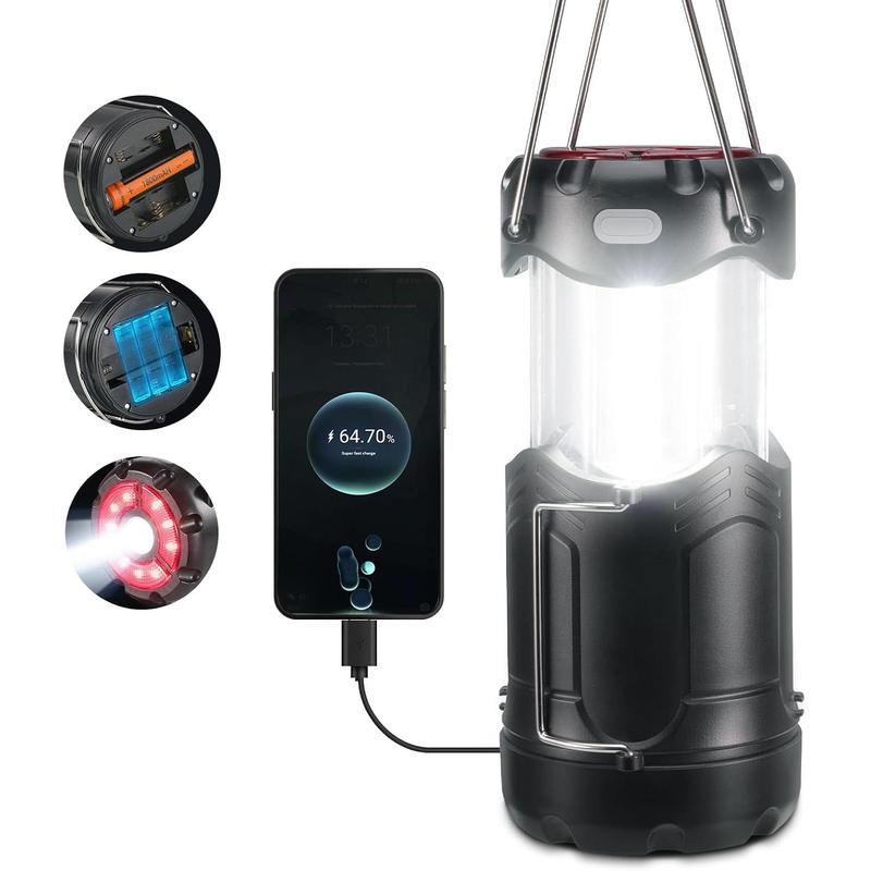 16 leds flashlights 2in1 working torch 4 modes 186 –... 1/9