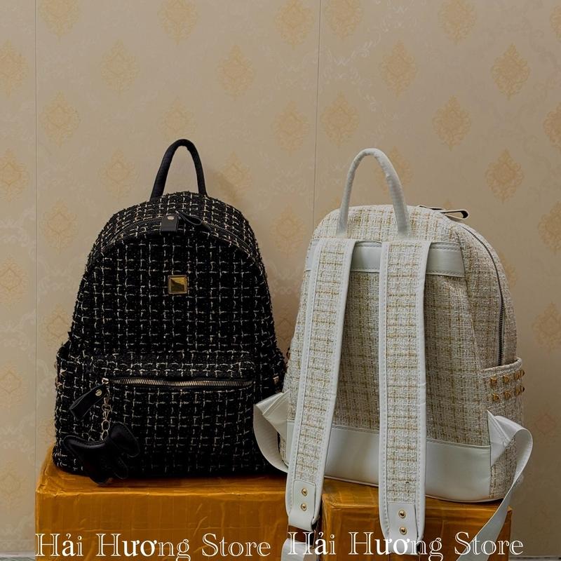 Balo Kim tuyến Size 40 vừa A4, Laptop 14inch, Atlat địa lý Da Bag Đeo Vai