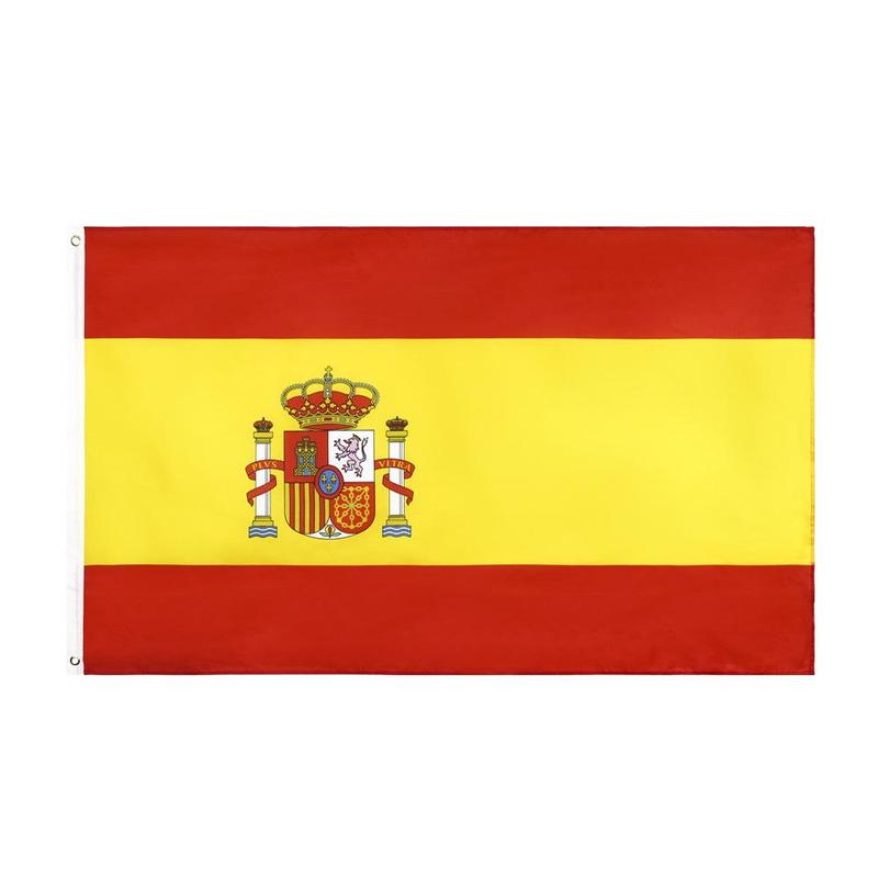 Spain National Flag Banner, ES Espana Flag Banner for Celebration, Hanging Flag Banner for Decoration, Party Supplies 0