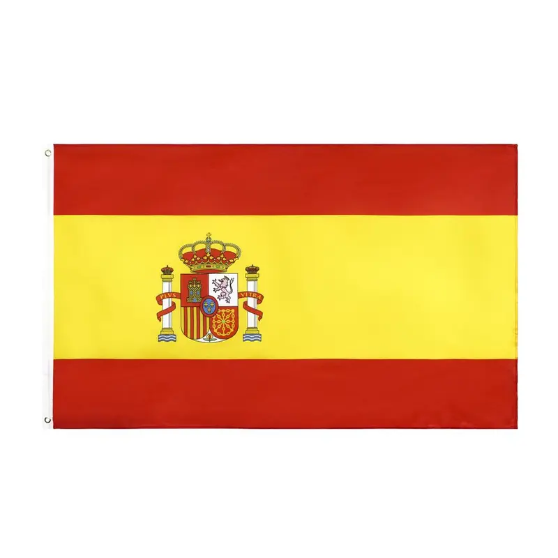 Spain National Flag Banner, ES Espana Flag Banner for Celebration, Hanging Flag Banner for Decoration, Party Supplies 0