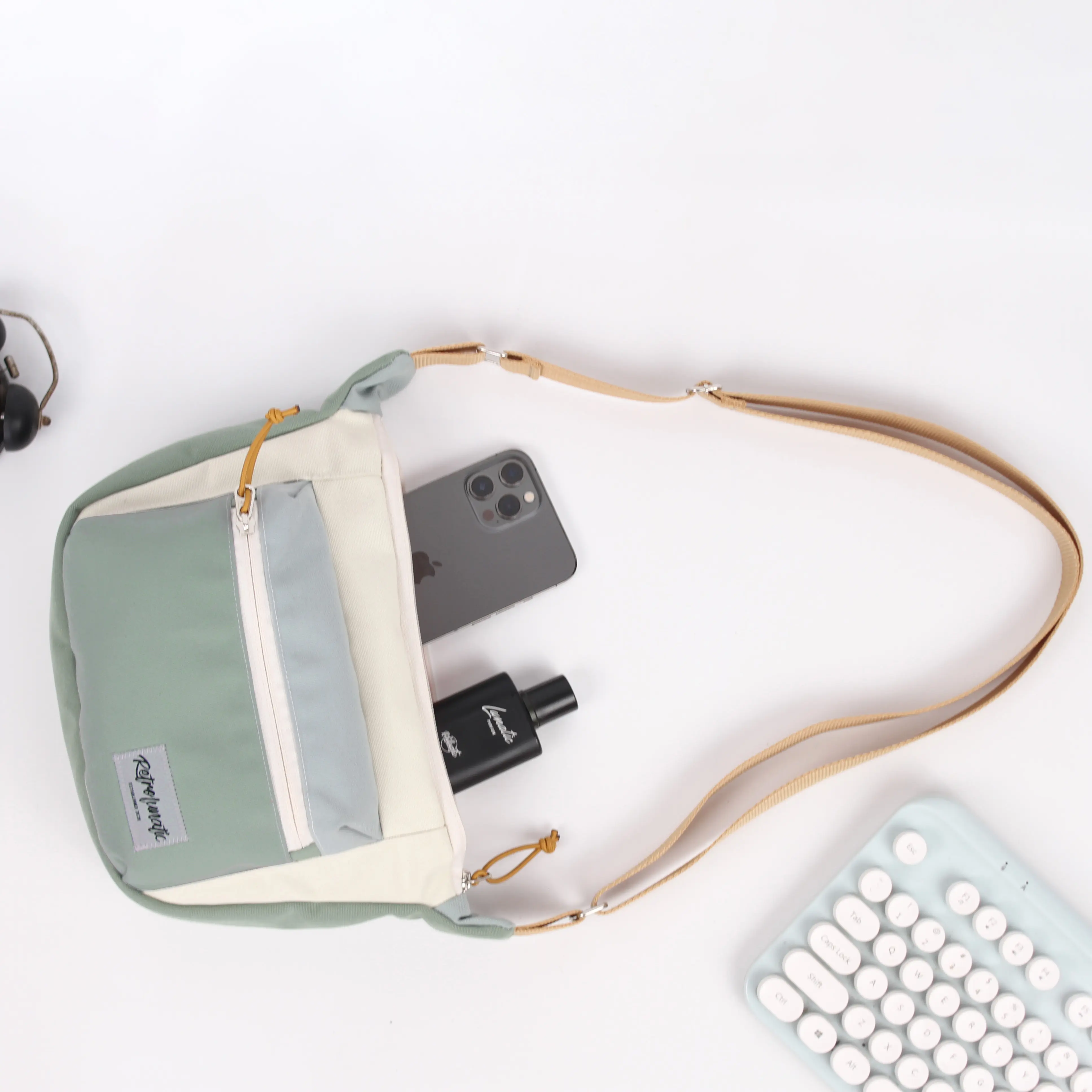 Retrolunatic - Tas Selempang series Zepeto vol2 Kanvas Slingbag
