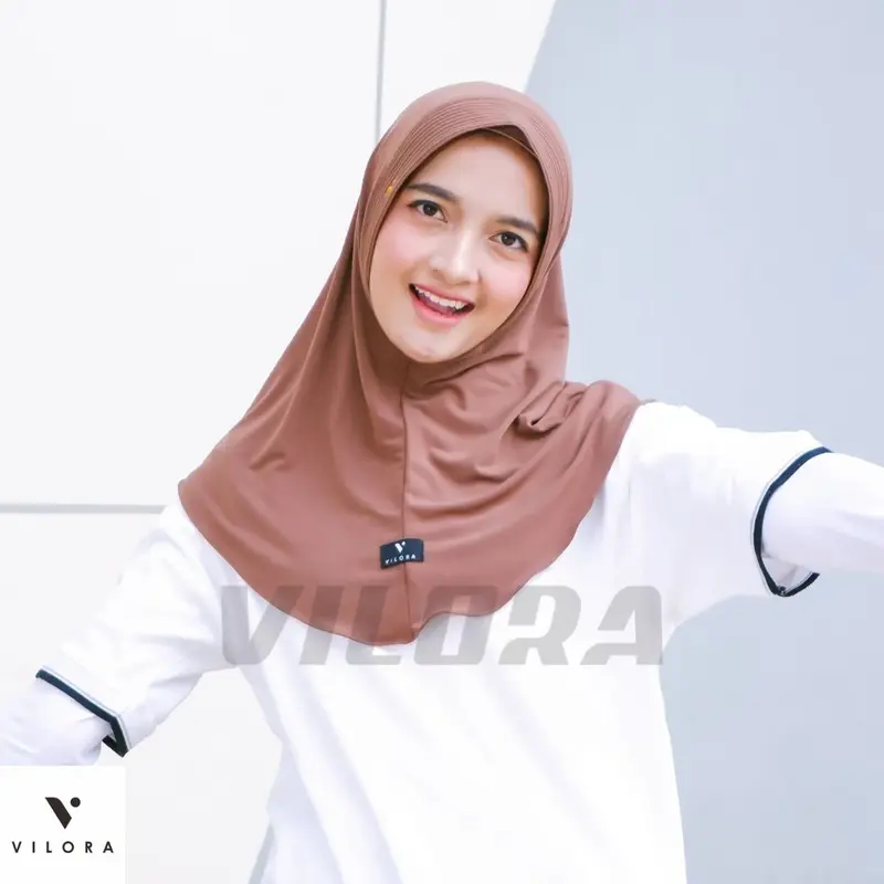 Jilbab Vilora Sport Volley bergo hamidah 5