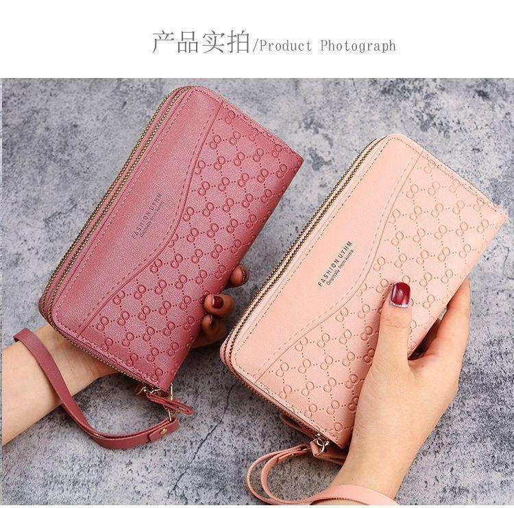 Product Introduction of Dompet Panjang Wanita, 2023 Ketibaan Baru, dengan Zip, Dompet Syiling, Pelbagai Fungsi, Kapasiti Besar, Reka Bentuk Mudah, Slot Kad Berbilang, Pemegang Kad 9