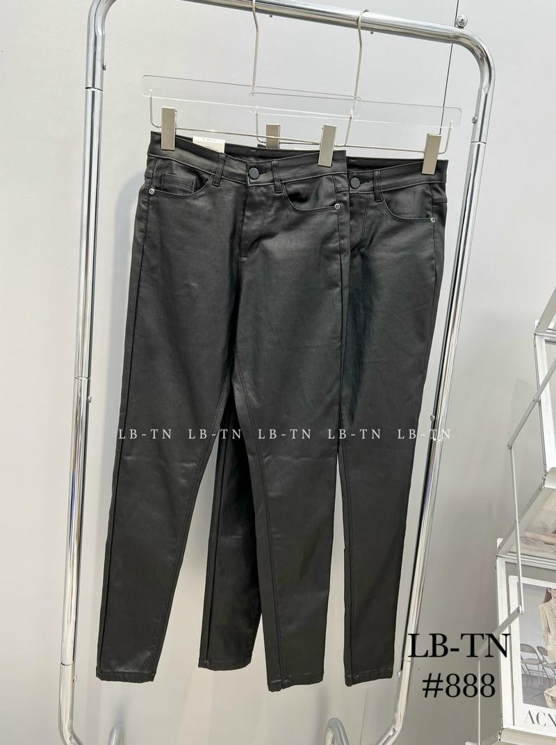 Product Introduction of 888. Quần da dài 1 khuy . Quần chất co giãn nhiều nên đặt lùi size. 3