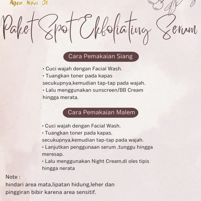 JGLOW SPOT EXFOLIATING SERUM untuk Memudarkan flek hitam membandel pada  Wajah 2