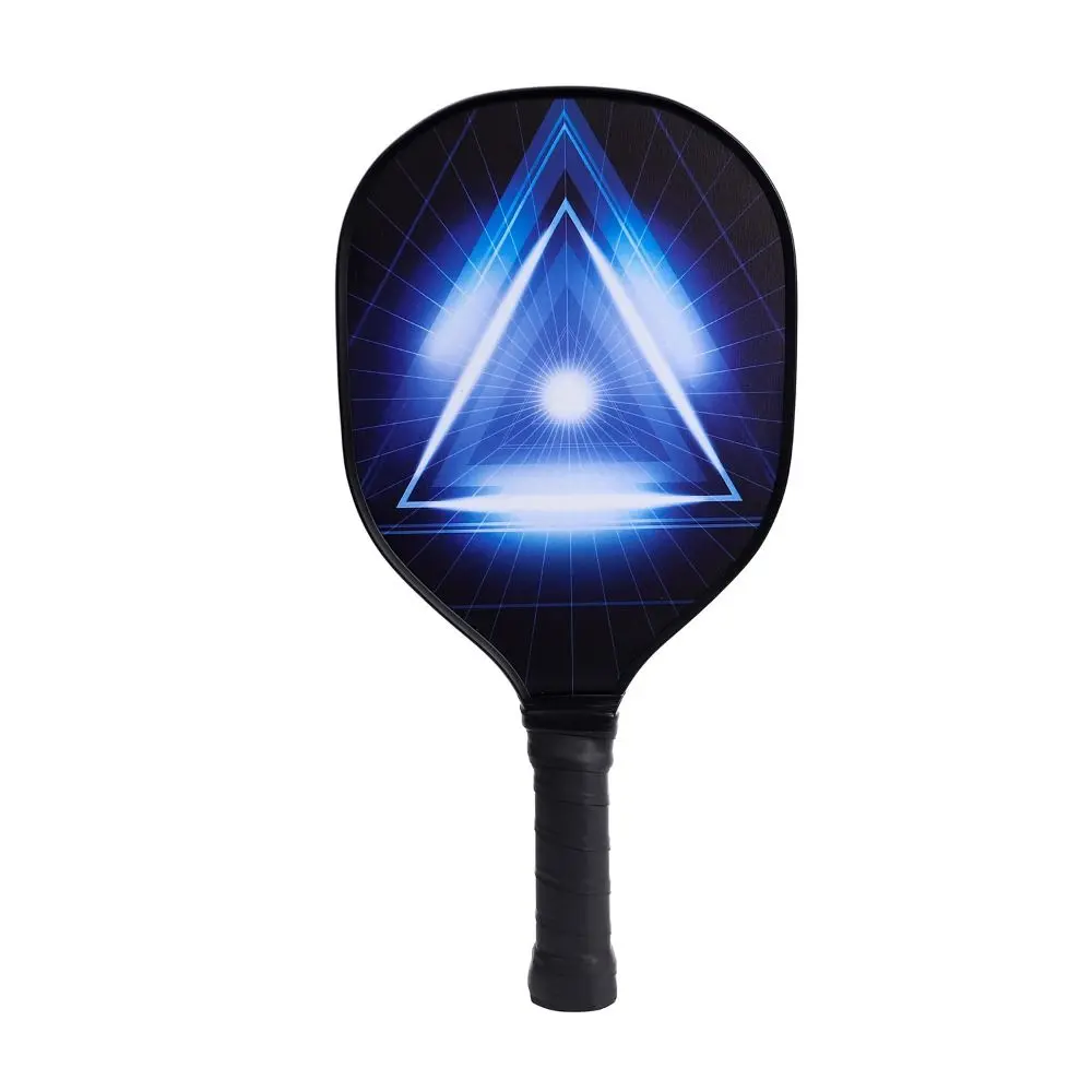 Ergonomic Cushion Grip Wooden Pickleball Paddles Non-Slip Colorful Pickle Ball Racket Single Racket Lightweight Pickleball Training Equipment Outdoor Sports