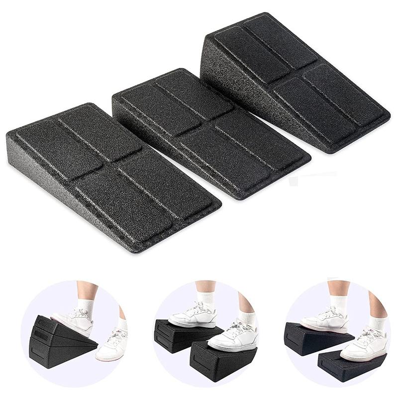 Slant Board Calf Stretcher,3 Pcs Foot Stretcher Incline Board for Plantar Fasciitis Physical Therapy Equipment 5