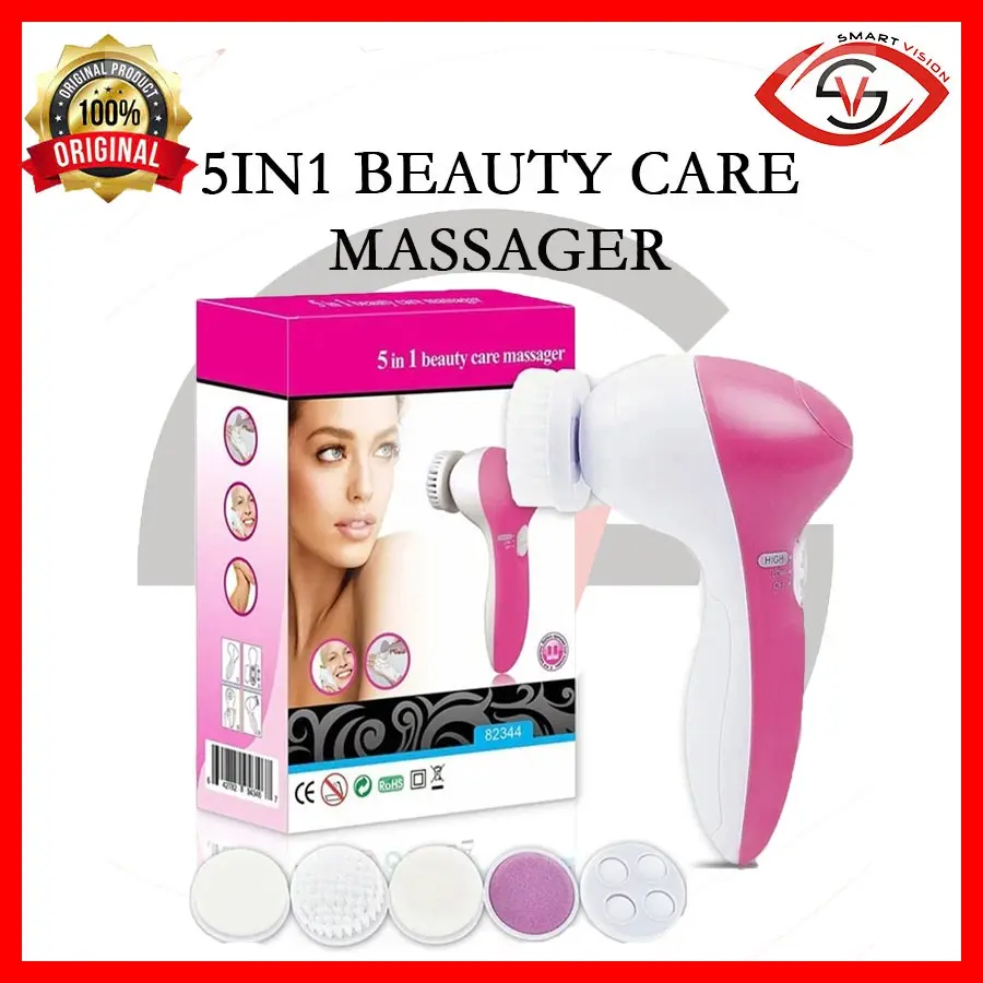 Electric Beauty Care Massager 5 in 1 Facial Brush Face Clean Brush