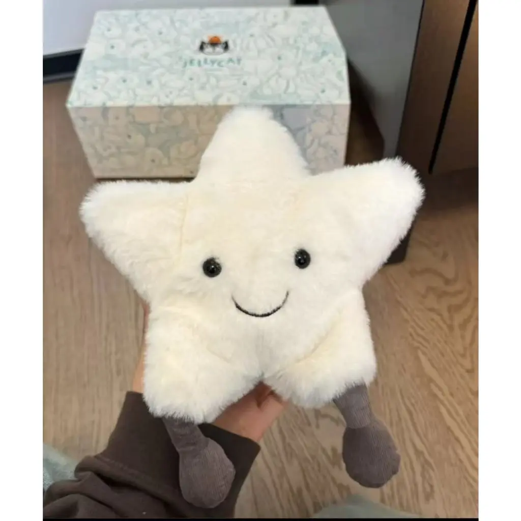 jellycat Funny Cream Star Simulation Doll Toy Gift for Girls
