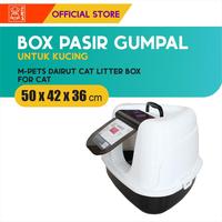 Gambar M-Pets Dairut Cat Litter Box / Kandang Pasir Gumpal Kucing dari M-Pets Volk Pets Indonesia Kota Tangerang 1 Tokopedia