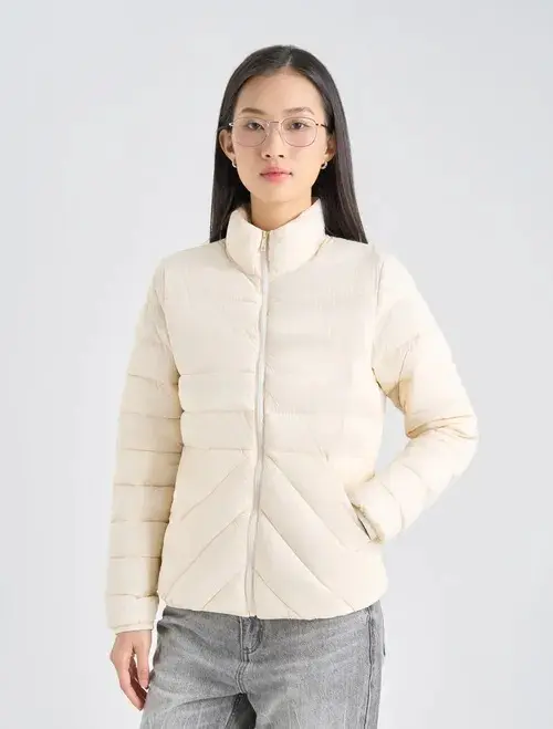 Áo khoác bông thổi,  kéo khóa CANIFA 6OT24W009