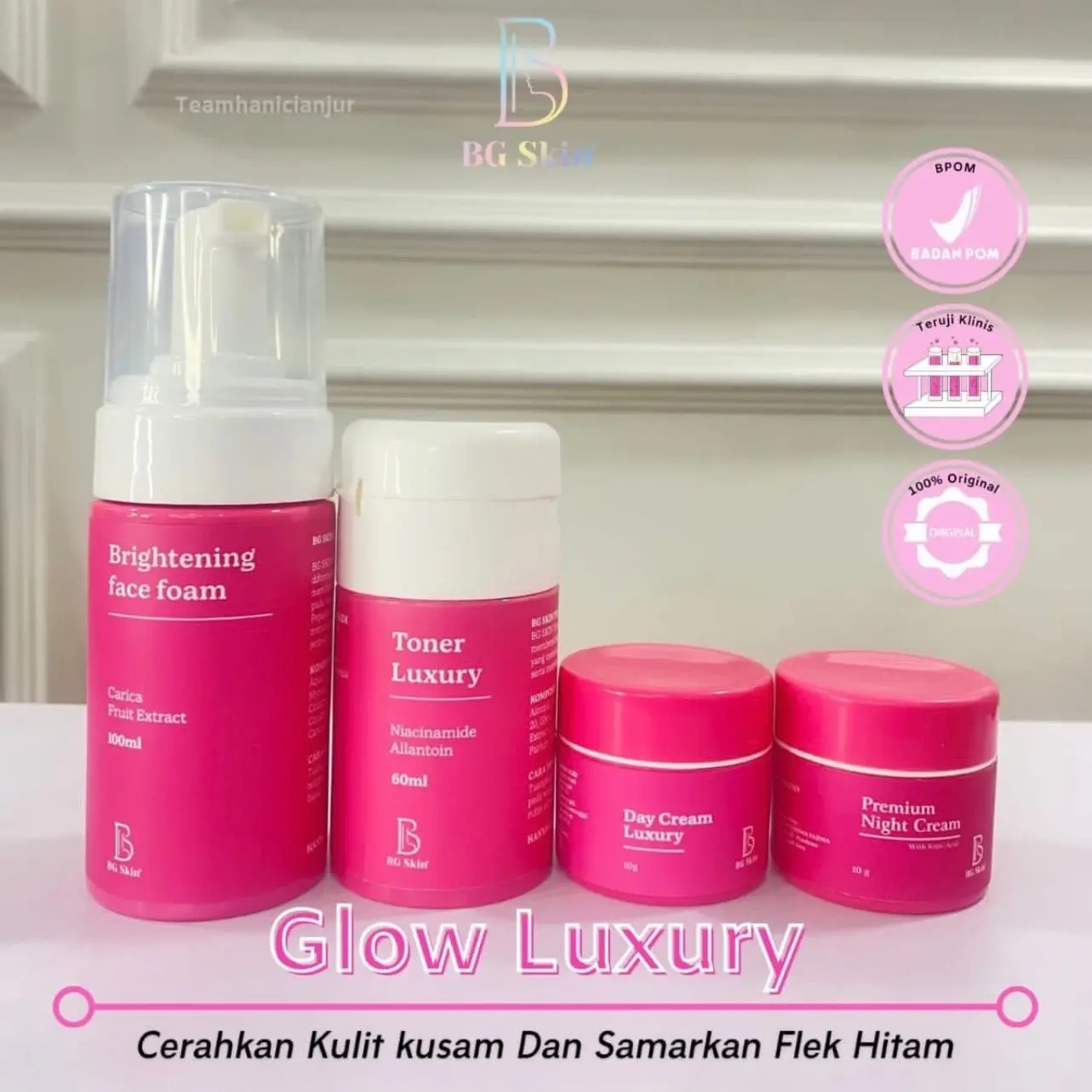 [READY STOK] BEAUTY GLOW/BG SKIN NEW PACKAGING
