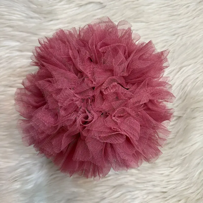Size kecil 25mm Cepol Hijab Anti Pusing / Scrunchies / Kuncir Rambut / Karet Wanita Anti Pusing Scrunchie cepolan 4