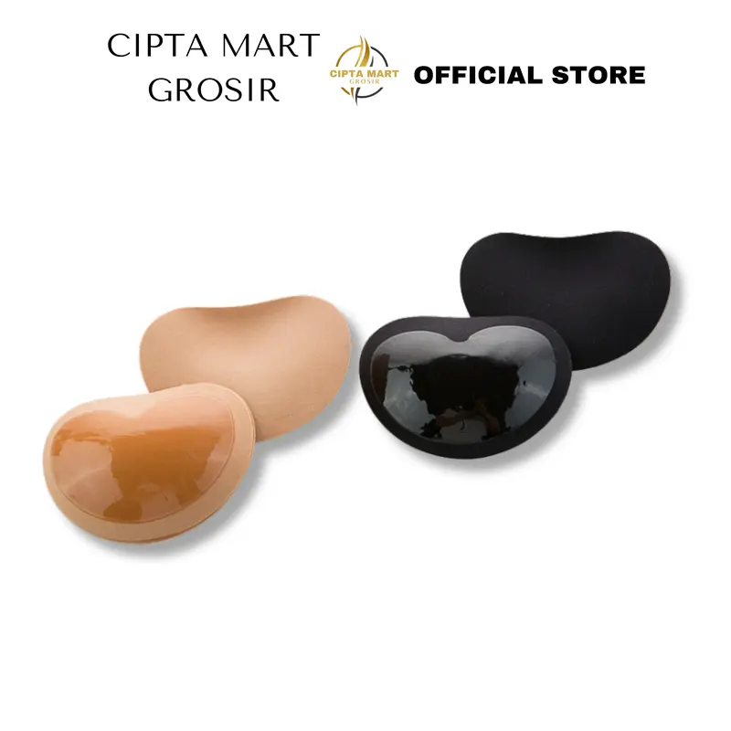 (BRA70) Bra pad busa tambahan silicone foam sepasang Bh 0