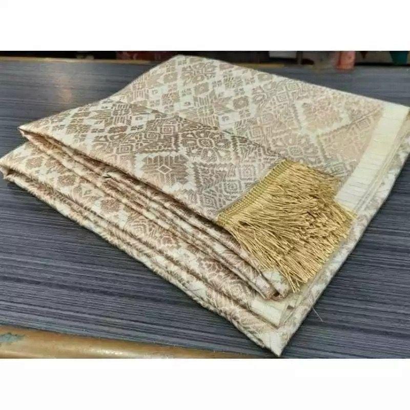Songket Selendang Set songket selendang. setelan songket Benang Elegan 0