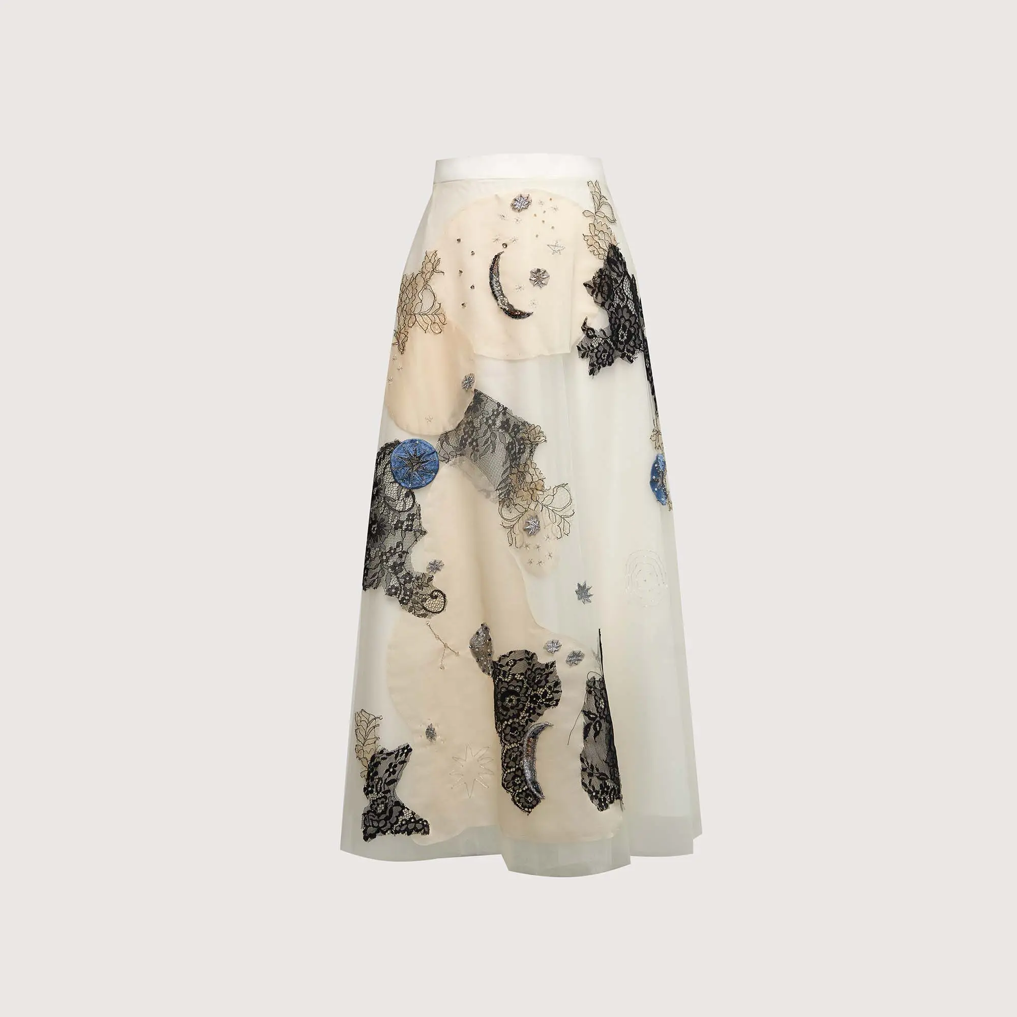 MAVEN - Chân váy dài lưới Claire Skirt