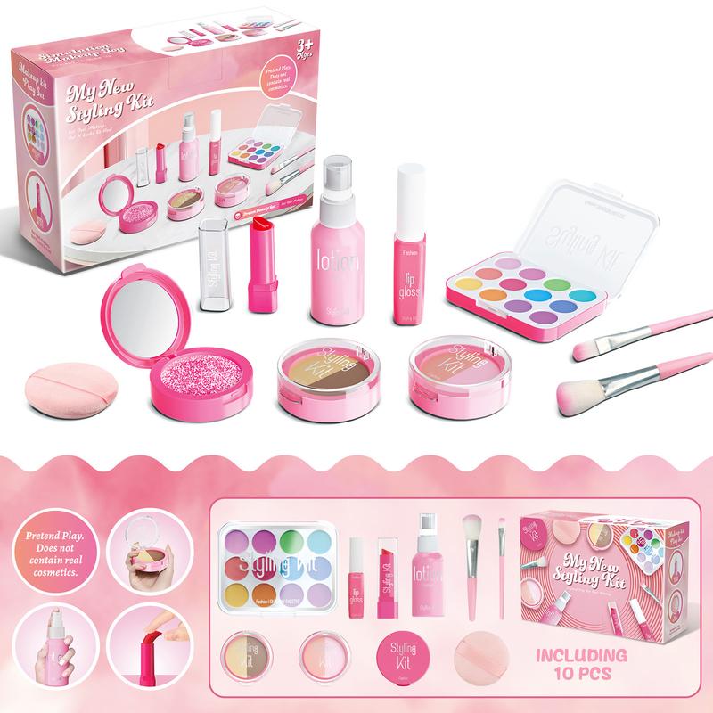  Đồ Chơi Trang Điểm Cho Bé Gái Bộ Phấn Mắt Mô Phỏng Nhà Chơi Giả Vờ Công Chúa Thích Hợp Cho Trẻ Em Quà Sinh Nhật Cho Bé Gái Breezes 