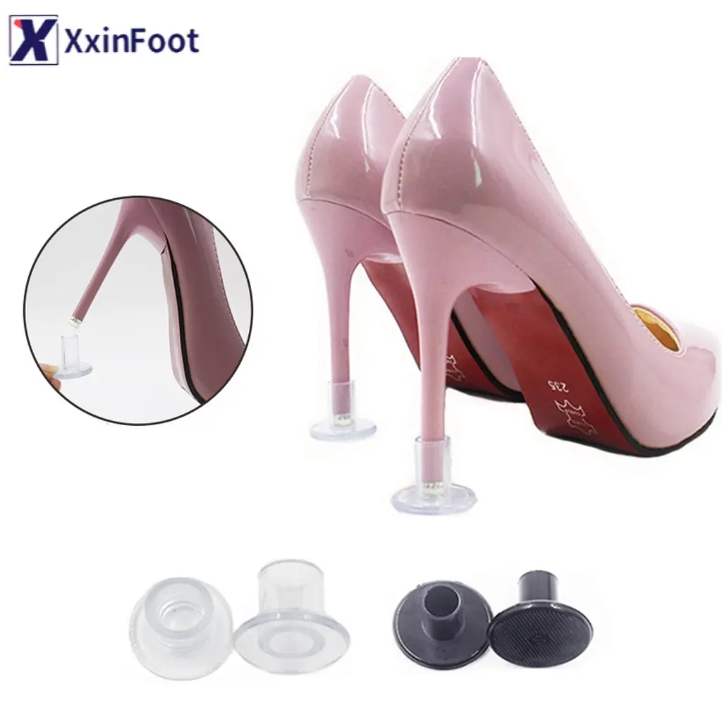 1Pair High Heel Protectors Cover Latin Stiletto Dancing Stoppers Antislip High Heeler For Wedding Footwear Shoes