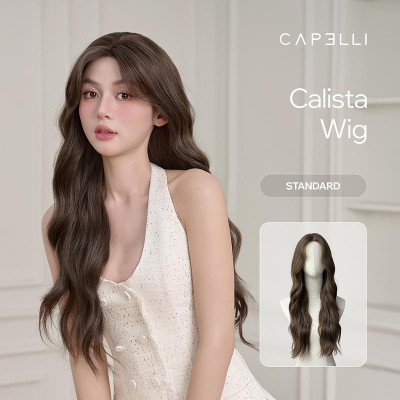 Tóc Giả Nguyên Đầu CAPELLI Xoăn Lơi Mái Bay Orian Wig