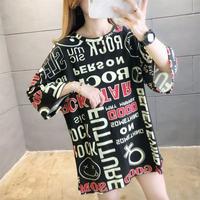 Gambar Kaos t shirt oversize , baju wanita jumbo import premium S01073 casual regular T-shirts dari Varelynlabel_NEW Kab. Tangerang 2 Tokopedia